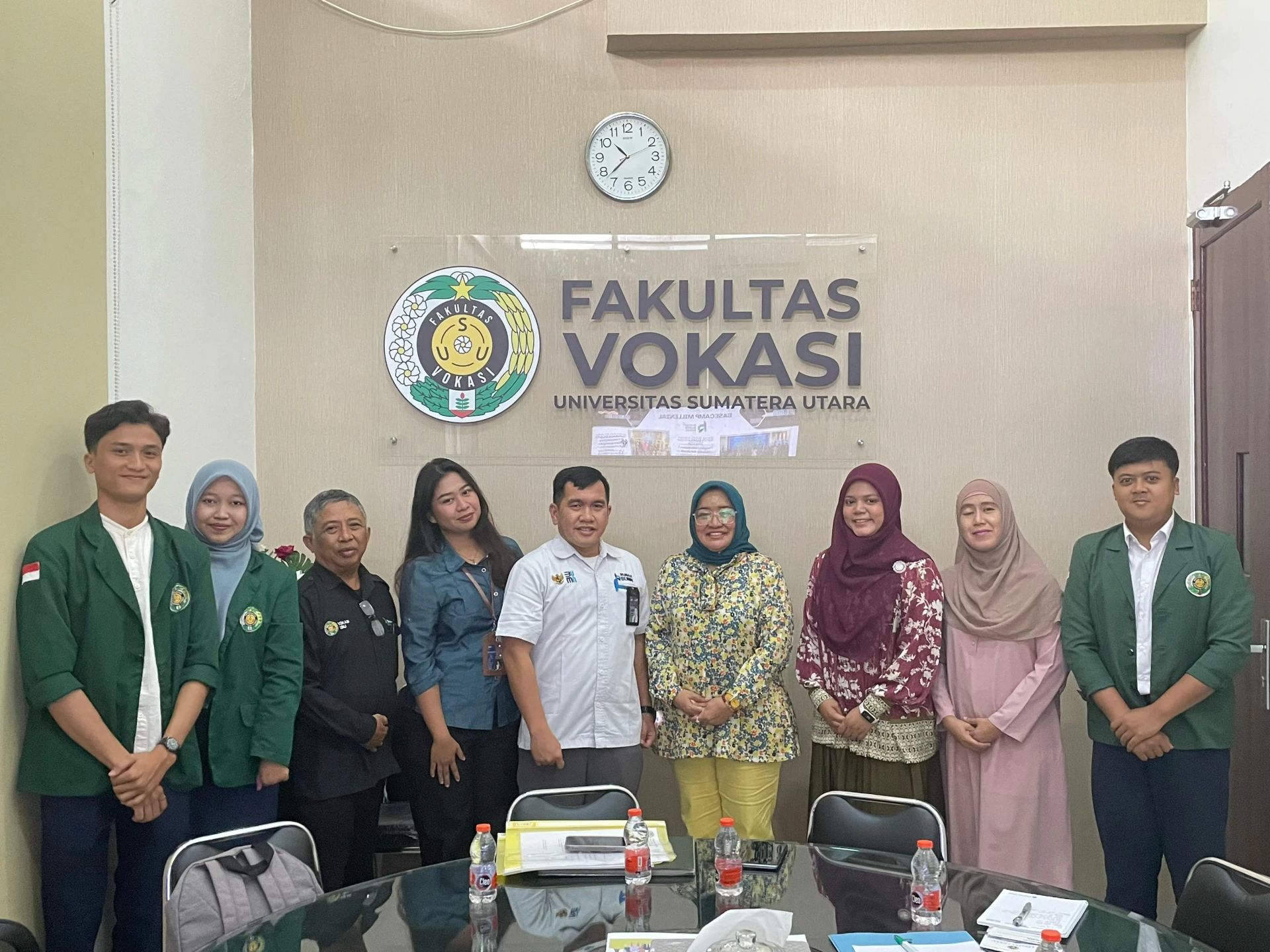 Rapat Audiensi Kerja Sama Fakultas Vokasi USU dengan Rumah BUMN Medan